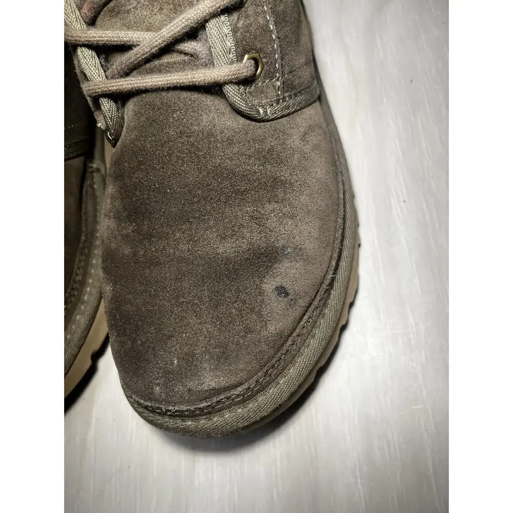 UGG Neumel Shoes Womens Size 7‎ Brown Suede Shearling Lined  Boots 1094269